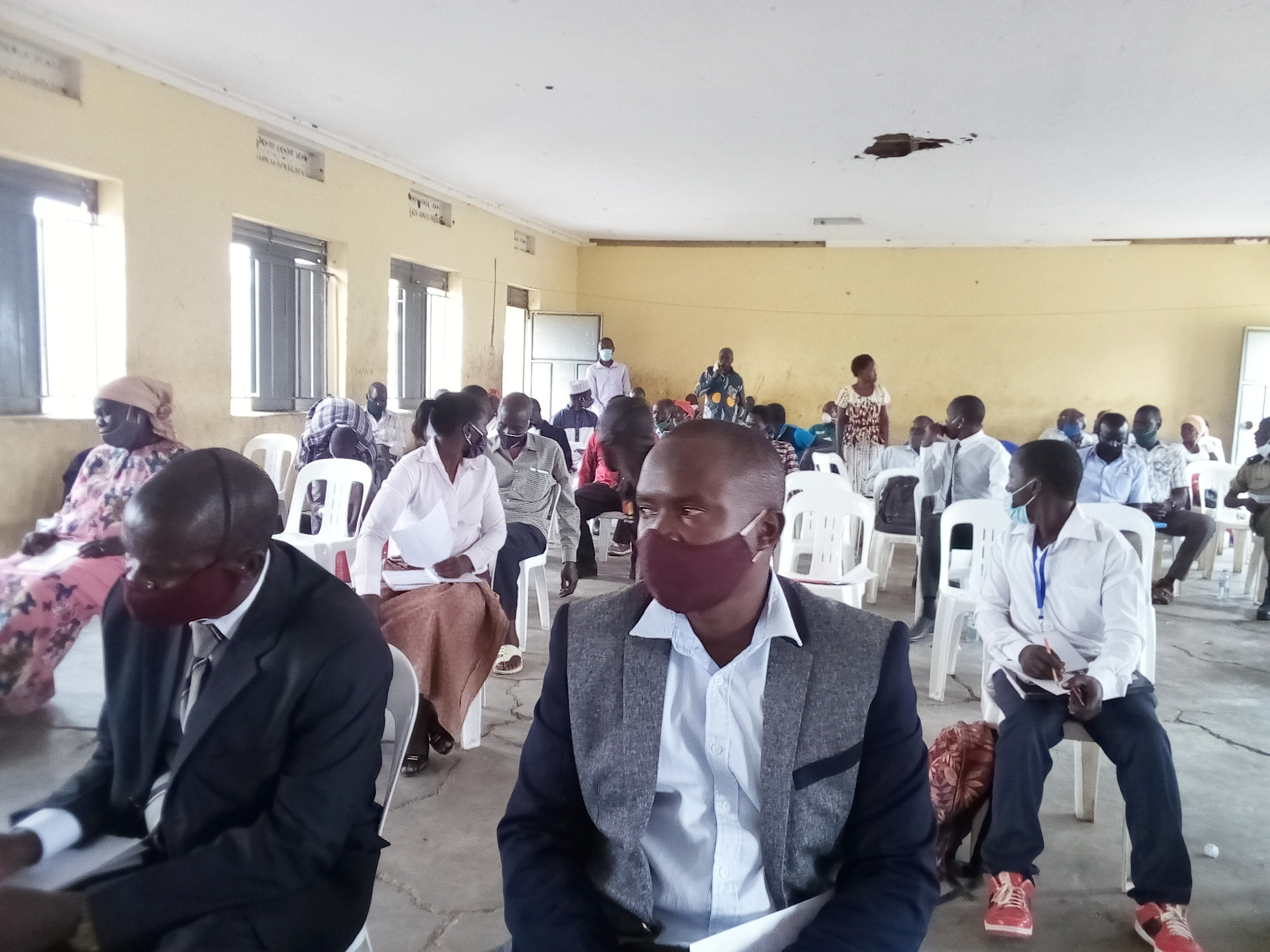 Kapelebyong district stakeholders attending the budget conference Kapelebyong district stakeholders attending the budget conference